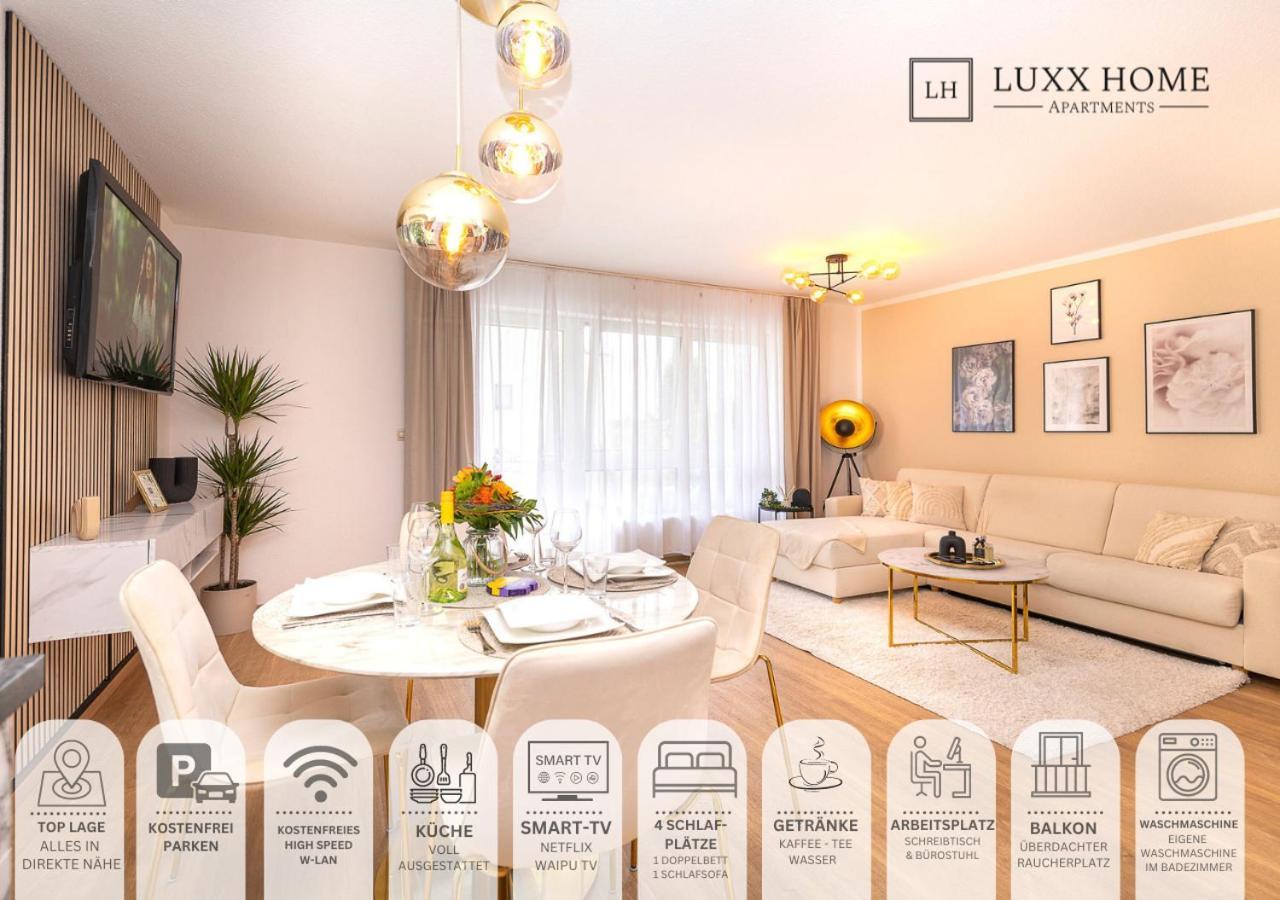 Luxx Home Bc, Zentral - Fuer 4 Personen - Balkon - Parken - Voll Ausgestattete Kueche Biberach an der Riß 外观 照片